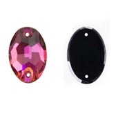 Varrható ovál 24x17 - FUCHSIA F (502)